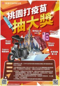 【新國民醫院】桃園打疫苗，抽大獎